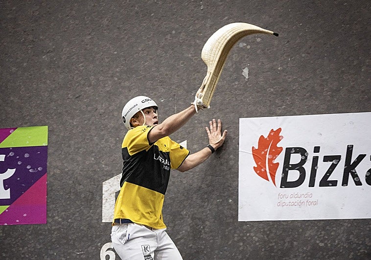 Urreisti defiende su liderato en la Liga Jai Alai de cesta punta en Bilbao