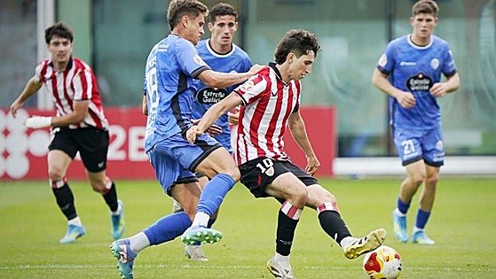 El Bilbao Athletic firma un amargo empate en Lezama