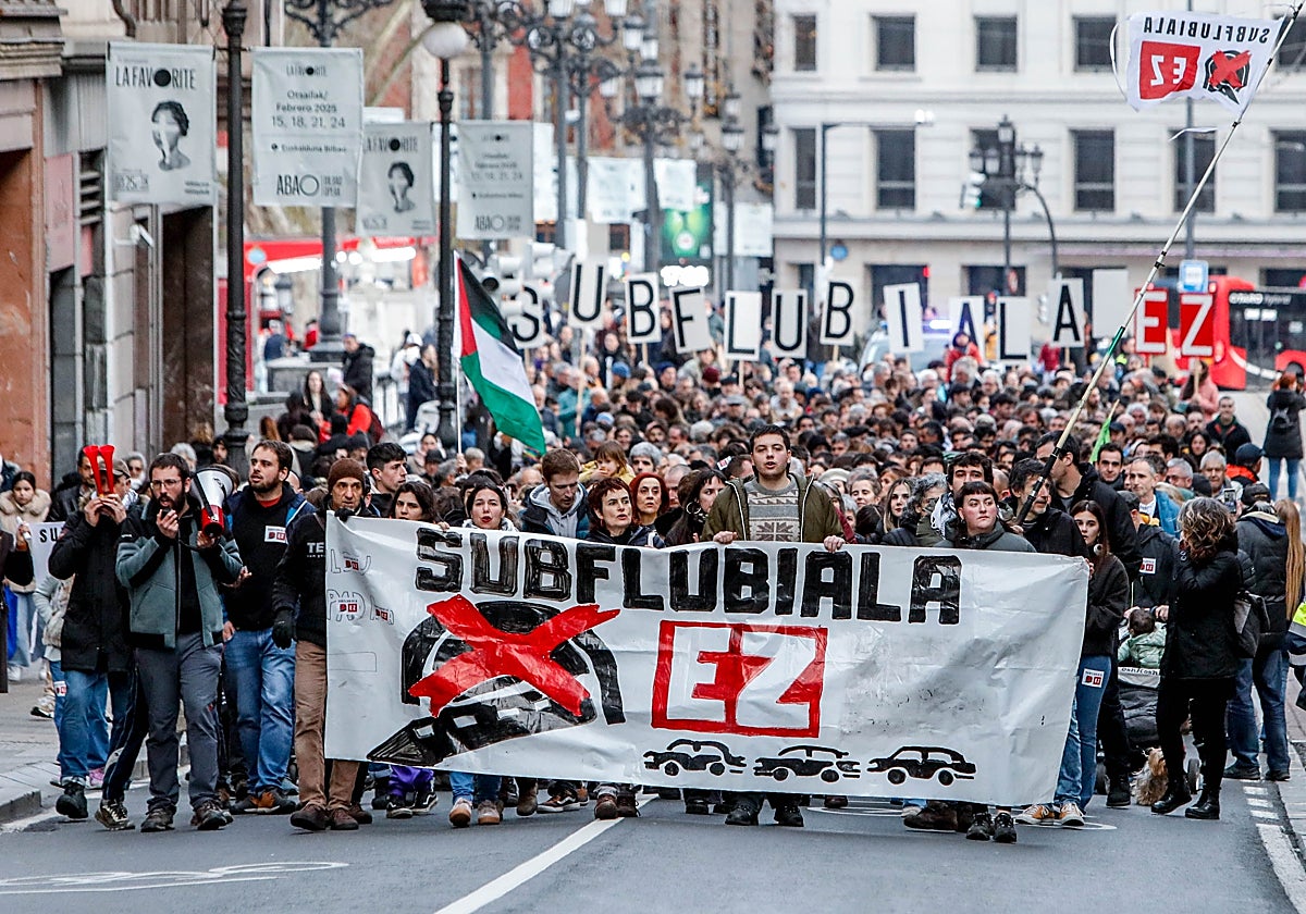 Vecinos de Getxo y Leioa demandan a la Diputación por el Subfluvial