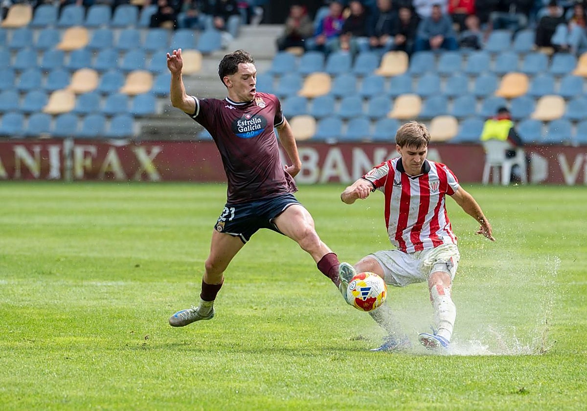 Goleada del Pontevedra que hurga en la herida de un tocado Bilbao Athletic