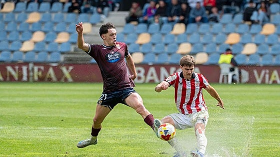 Goleada del Pontevedra que hurga en la herida de un tocado Bilbao Athletic
