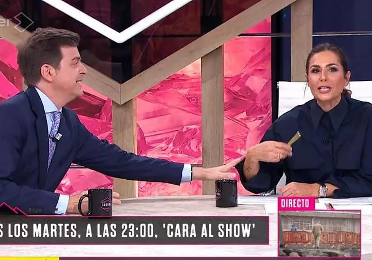 Enganchón entre Marc Giró y Nuria Roca a cuenta del 'Hormiguero': «Aquí te veo más de izquierdas..., ¿cuál es la real?»