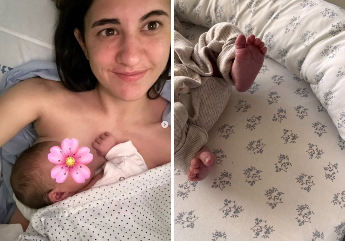 La cantante Izaro da la bienvenida a su hija: «Estamos en casa bien, recuperándonos y enamorados»