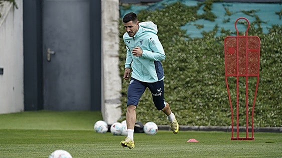 Yuri vuelve a entrenar con el grupo y Berenguer es duda para el domingo