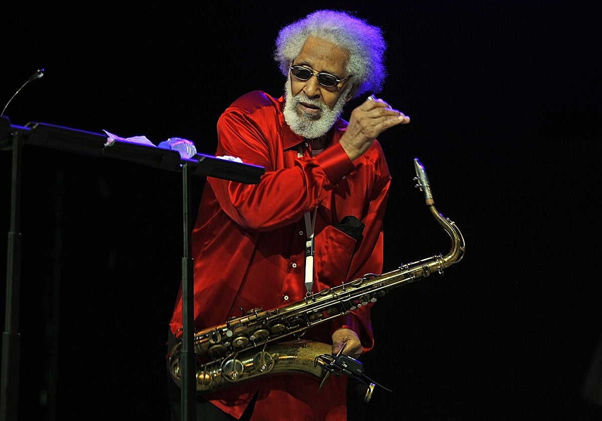 Sonny Rollins, en el Festival de Jazz de Vitoria en 2012.
