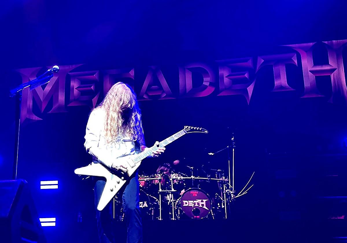Megadeth dicen adiós a más de 10.000 fans en el BEC