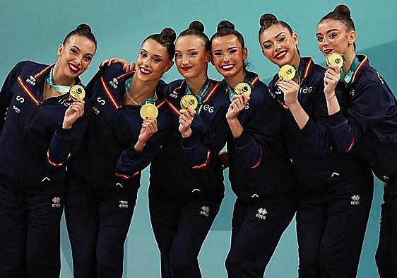 La vitoriana Salma Solaun completa la triple corona en el Europeo de Gimnasia Rítmica