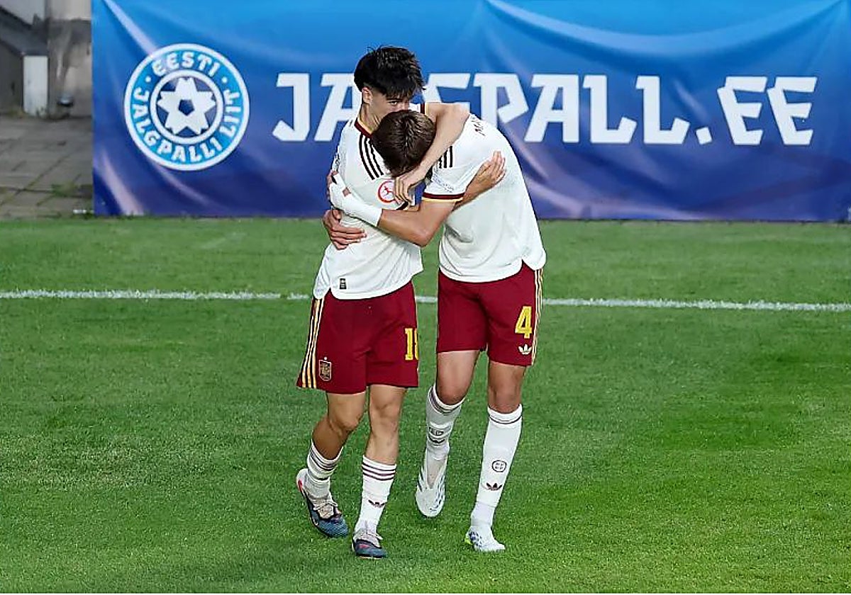 Mikel Urrestarazu marca el gol que fuerza los penaltis en la semifinal del Europeo sub-17