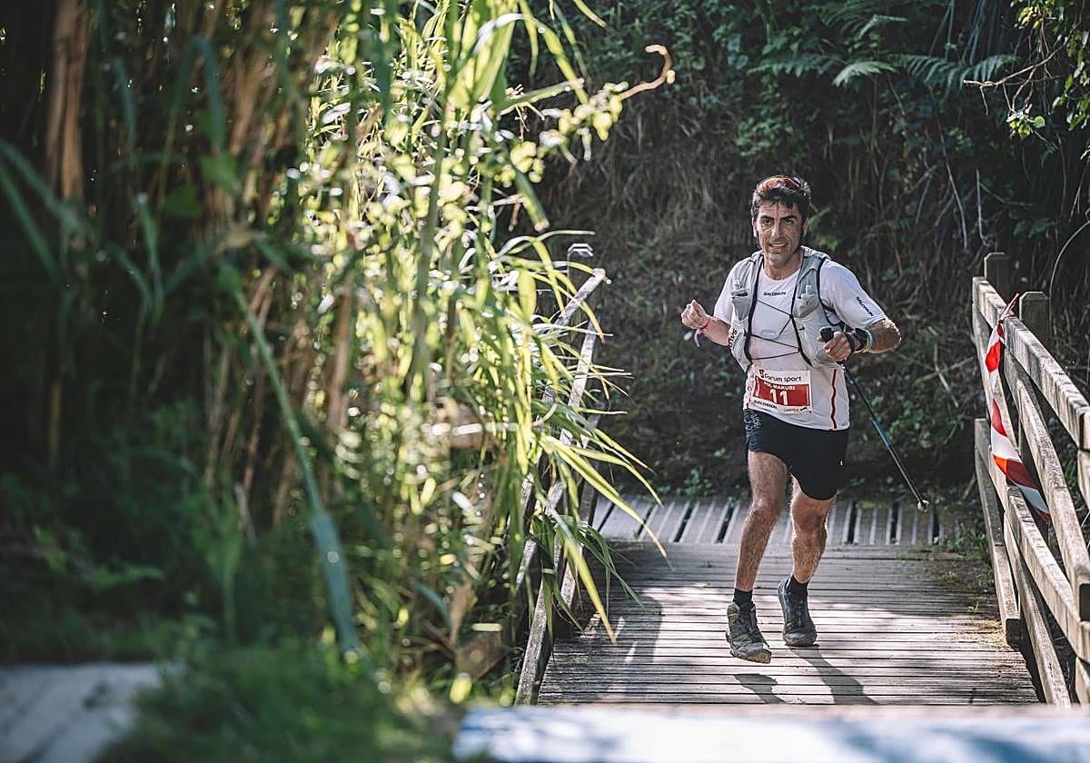 Pol Makuri se ha convertido en todo un clásico participante de la Kosta Trail
