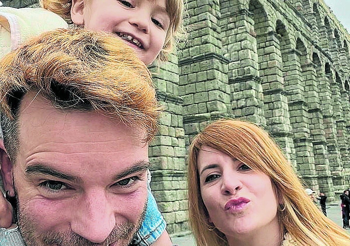 Ailén, la guerrera de Etxebarri de 4 años con una lesión cer