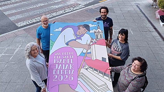 Berriz se prepara para siete días de fiesta con una amplia programación de música, tradición y ocio
