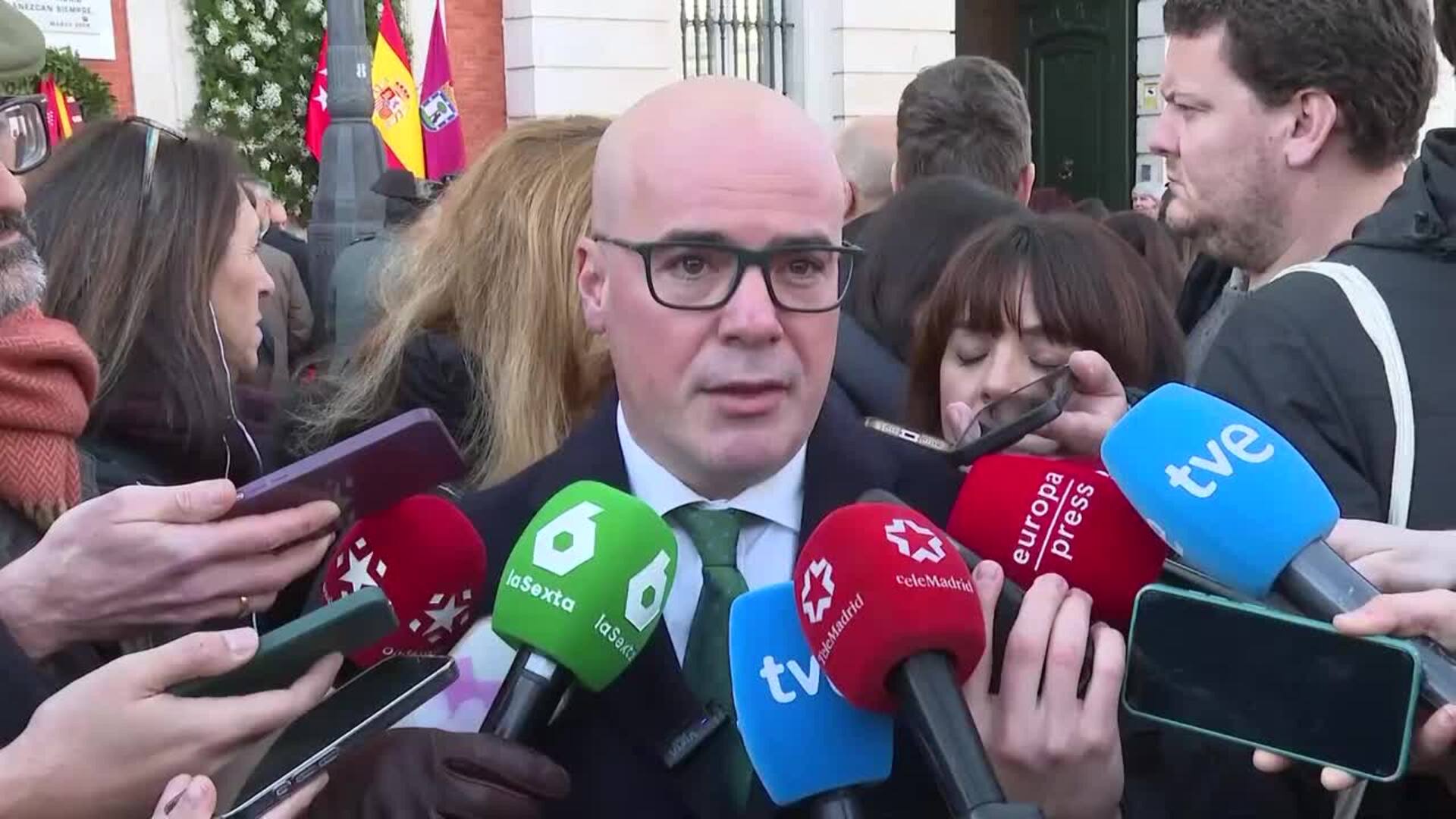 Delegado del Gobierno en Madrid en el homenaje del 11M: "Debemos ...