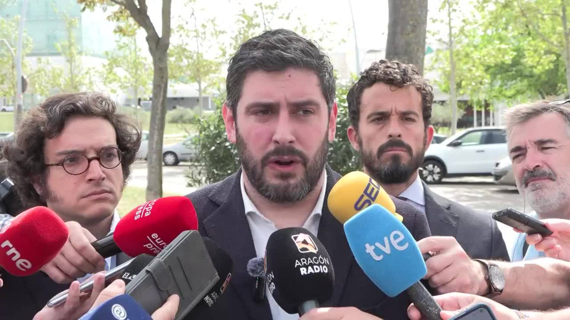 Vox dice que hay voluntad de acuerdo con el PP en Aragón | El Correo