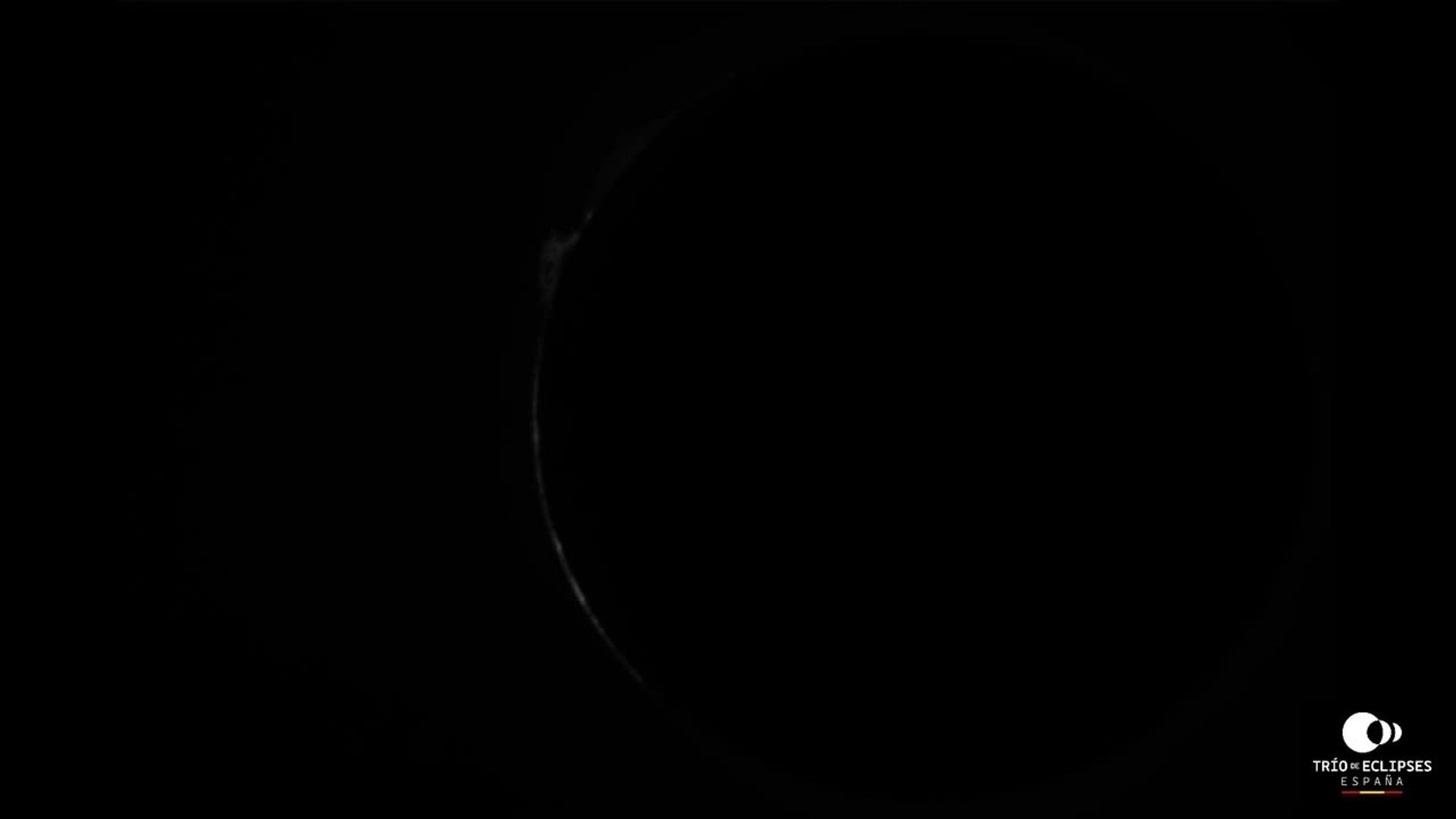 Eclipse total de Sol desde el Observatorio de Yebes (Guadalajara). | El ...