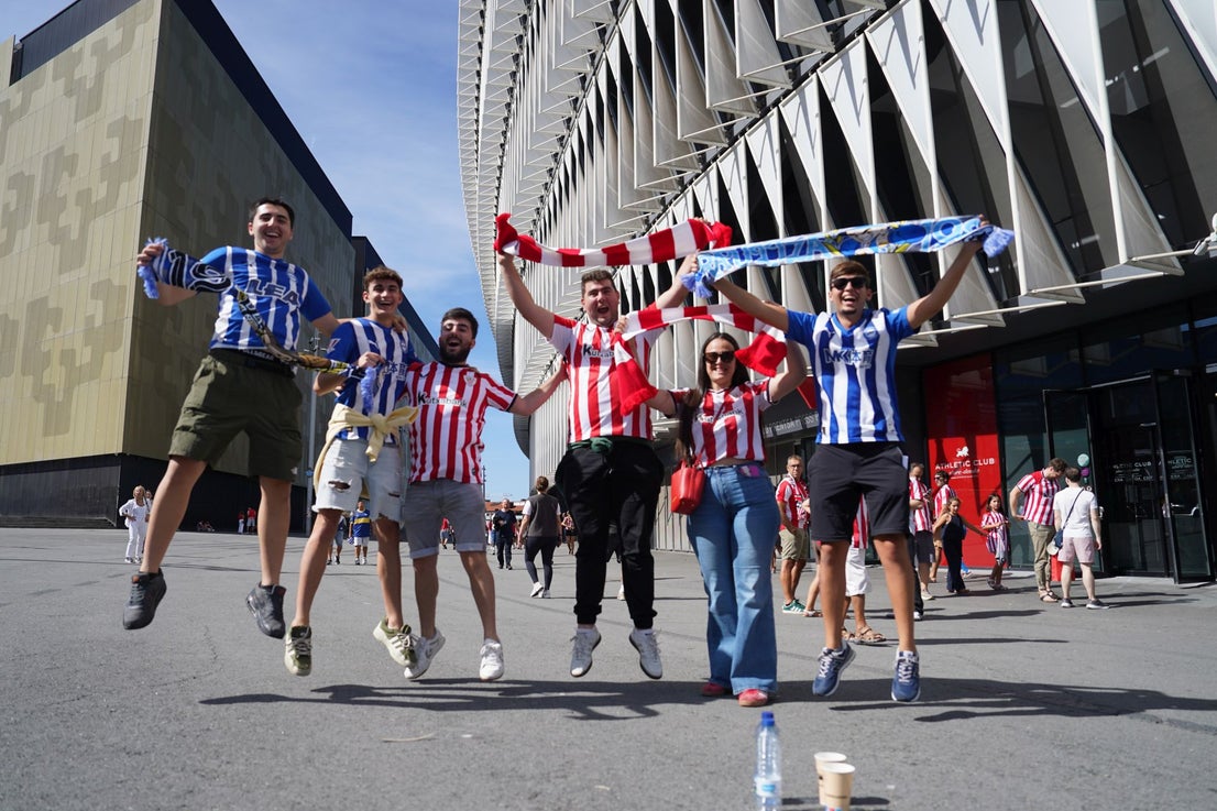 La afición alavesista toma Bilbao