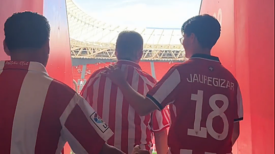 Desde Sevilla a Bilbao: tres generaciones unidas por el Athletic