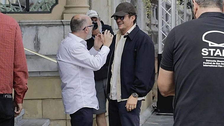 Orlando Bloom llega a San Sebastián