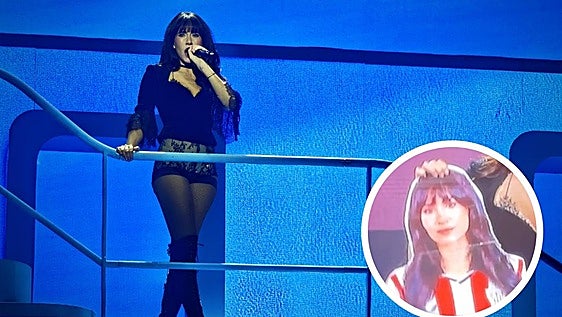 Aitana se reivindica como superestrella en el BEC