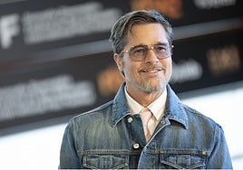 Brad Pitt en el Festival de San Sebastián.