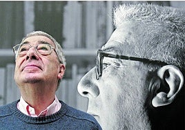El guionista solo venció su recelo a la exposición en sus últimos años.