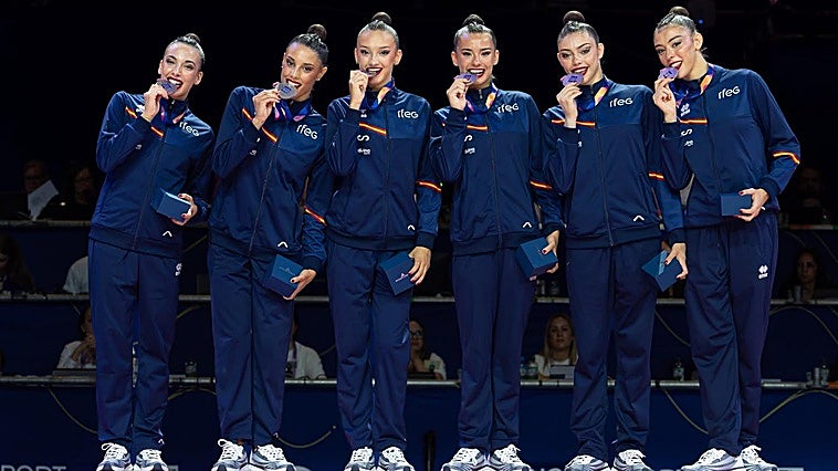 Salma Solaun consigue una nueva plata en el Mundial de rítmica