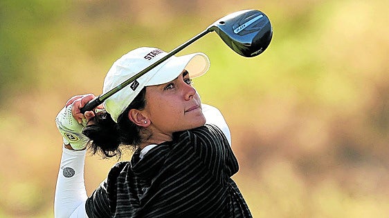 Las raíces vizcaínas de la golfista número uno del mundo amateur: «Mi referente es Carlota Ciganda»