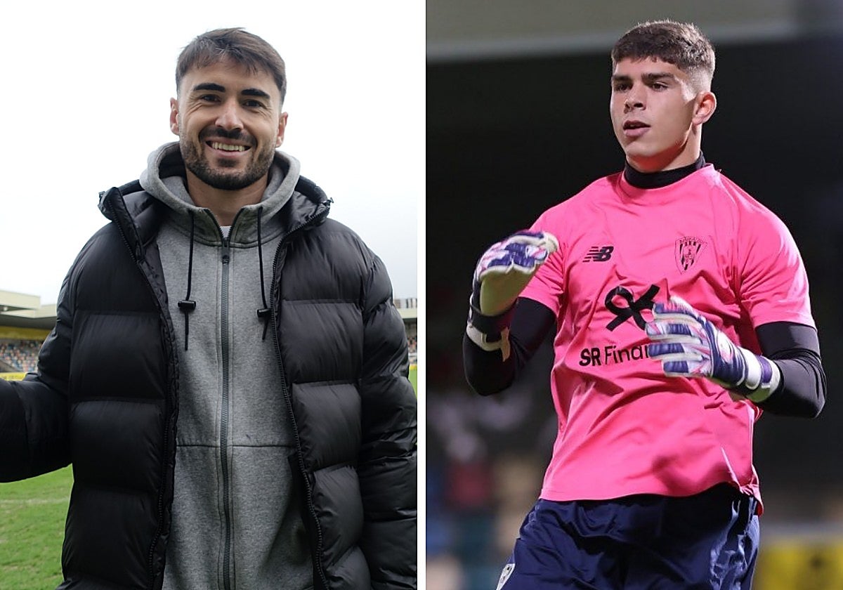 Gaizka Campos e Ibon Ispizua seguirán siendo la dupla de porteros del Barakaldo la próxima temporada.