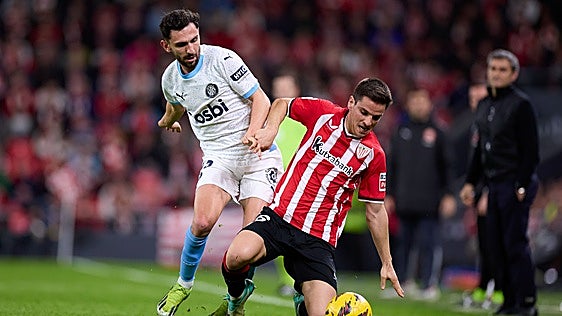 Iván Martín, en el radar del Athletic durante años, cambia el Girona por el Racing