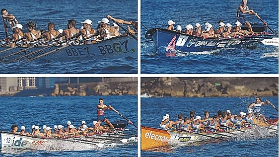 Zierbena, Urdaibai, Lekittarra y Ondarroa lucharán por La Concha