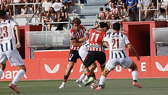 El Bilbao Athletic estrena su casillero de victorias