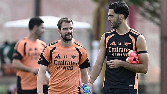 De jugador del Salvatierra a 'fichaje' de Mikel Arteta