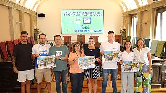 El club de triatlón Mugarra presenta la cuarta edición del duatlón de montaña de Durango
