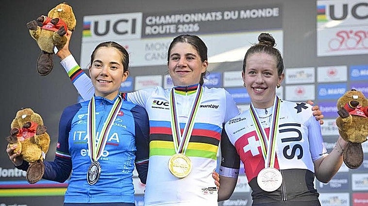 La joven promesa del ciclismo español tras ganar el oro: «Mamá, la que he liado»