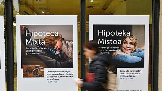 La banca endurece las condiciones de las hipotecas fijas, que pierden cuota en Euskadi
