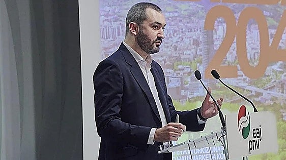 Mikel Hidalgo será proclamado candidato del PNV a la Alcaldía de Bilbao el 3 de julio
