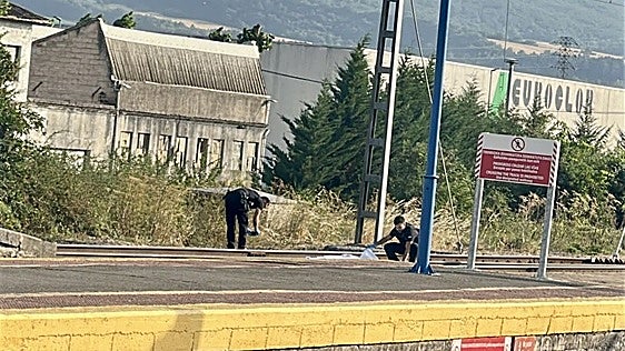 Un navarro de 47 años fallece arrollado por un tren en Agurain