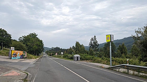 4.565 multas en un año: el radar que solivianta a un grupo de vecinos de Sopela