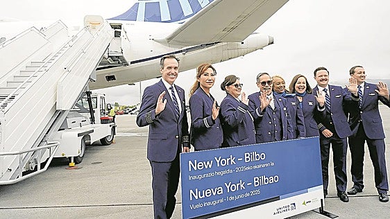 El Gobierno central inyecta 90.000 euros a la ruta entre Bilbao y Nueva York