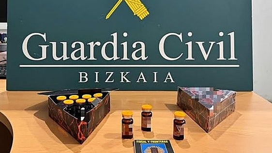 Incautados 20 viales de productos estéticos sin autorización en el aeropuerto de Bilbao