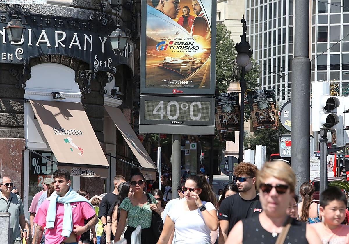 La Aemet anuncia un nuevo subidón térmico: máximas de 38 grados en Bizkaia
