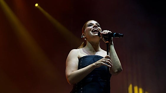 Los sermones de Leire Martínez ante 13.000 espectadores en Abandoibarra