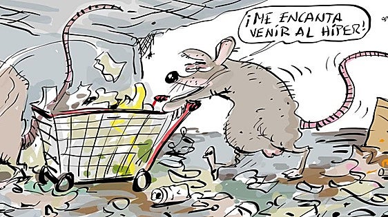 La tira de Cerrajería y la basura en Asteguieta