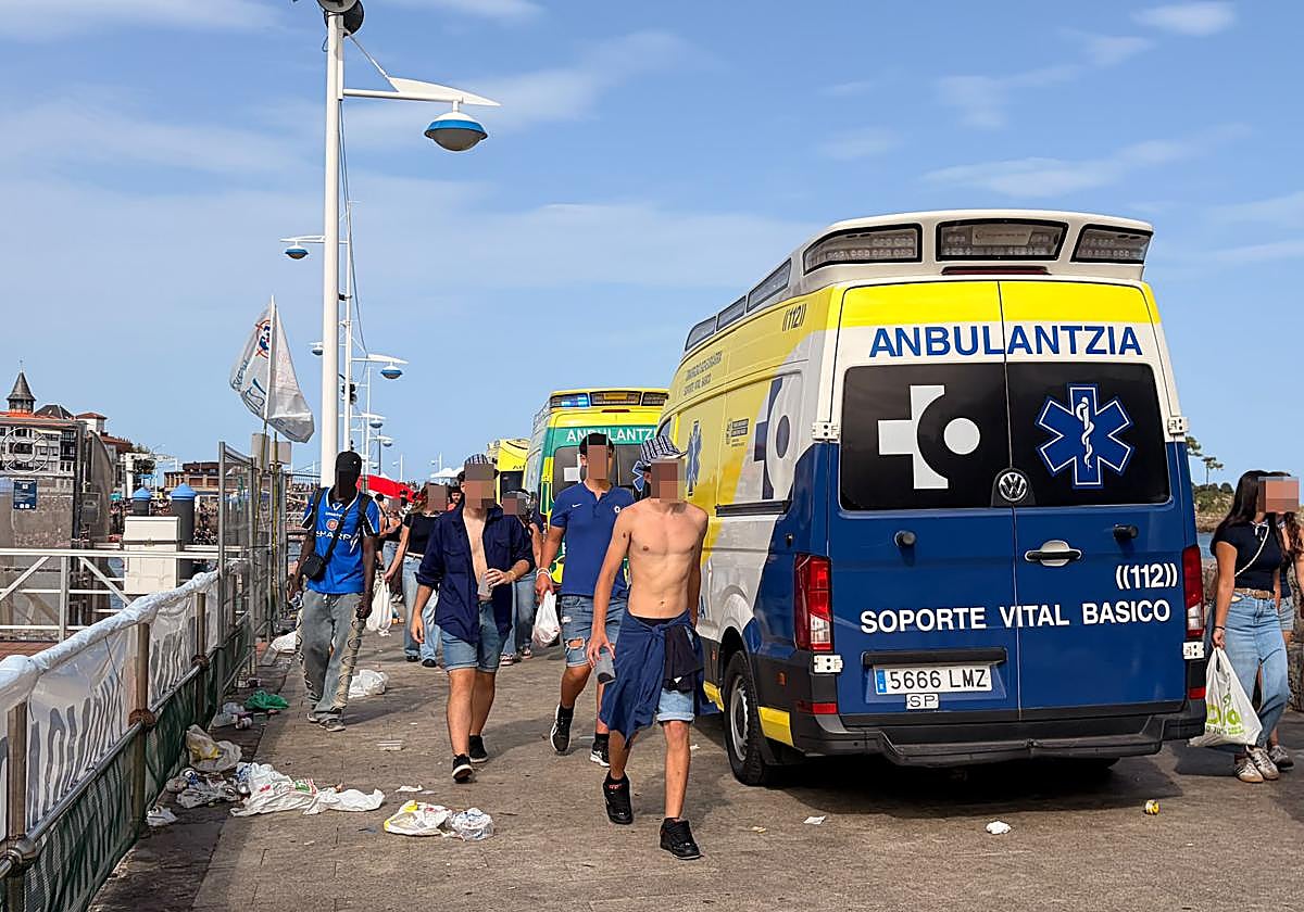 Lekeitio se tiñe de luto por la muerte de un joven bilbaíno durante la fiesta de los gansos