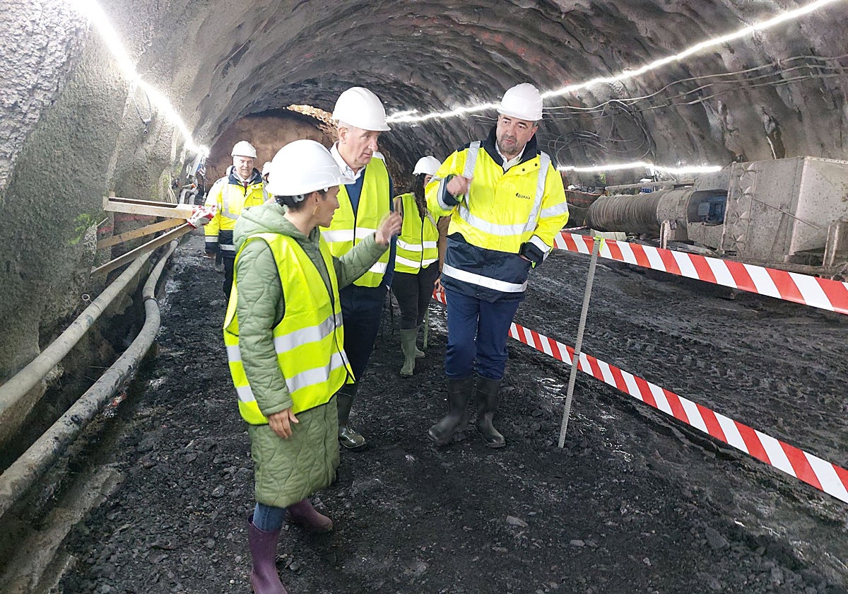 La obra del túnel de la variante de Markina arrancará ya tras paralizarse por seguridad