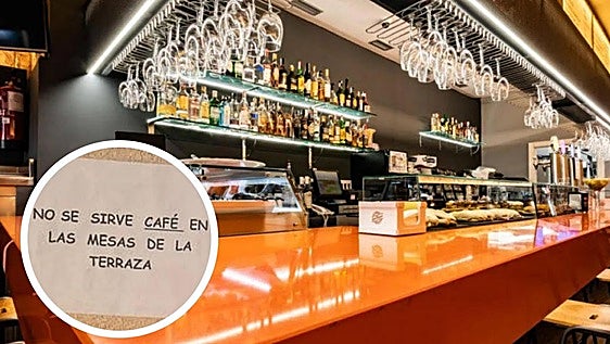 ¿Por qué cada vez más bares de Bilbao dejan de servir café en las terrazas?