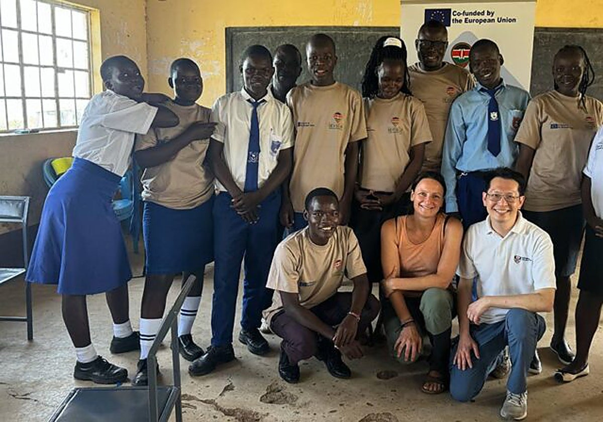 El centro Maristak de Durango impulsa la transformación digital en los colegios de las zonas rurales de Kenia