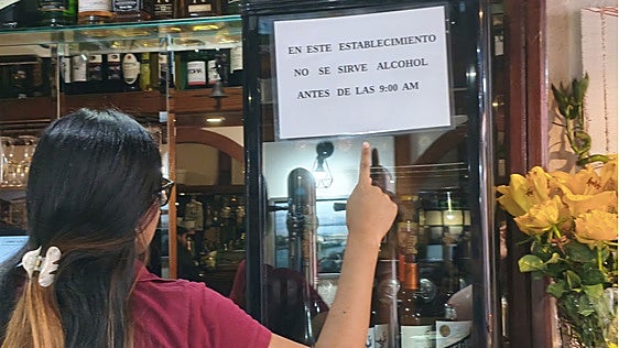 Sin alcohol hasta las 9: la medida que impone un bar de Portugalete para acabar con los problemas