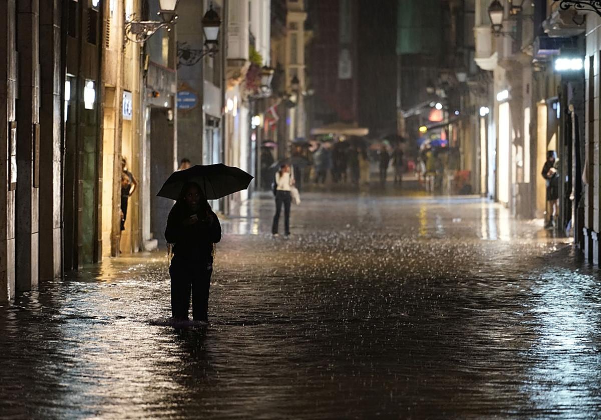 Los vídeos del temporal en Bilbao