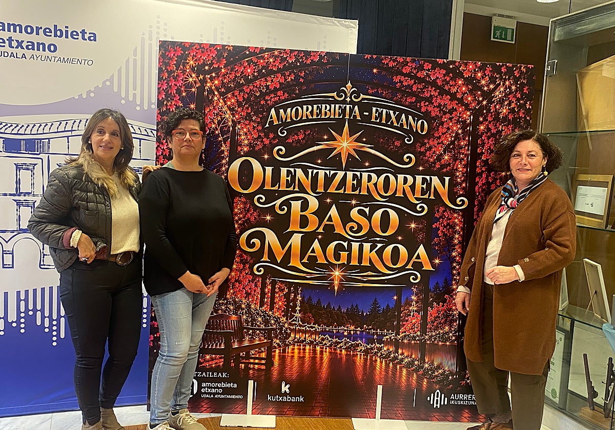 Amorebieta estrenará un bosque mágico de luces esta Navidad