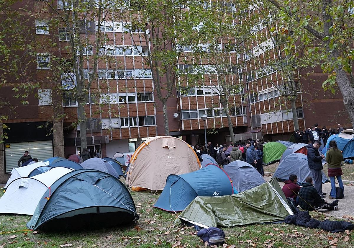 Two arrested during protest against eviction of family in Vitoria